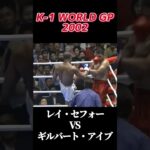 名勝負 レイ・セフォー vs ギルバート・アイブル K-1 WORLD GP 2002 #k1