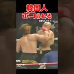 韓国人を日本人がボコボコKOした試合　 #shorts  #k1 #ボクシング #ko #韓国人 #ボコボコ #格闘技