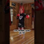 STOP throwing hooks like this #kickboxing #mma #boxing #boxingtraining #karate #k1 #muaythai #thai