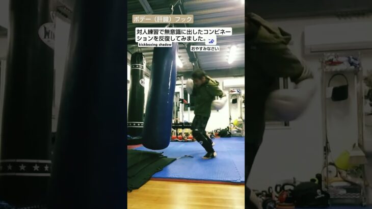 ボデーフック  #キックボクシング #格闘技 #sports #striking #shadowboxing #shorts