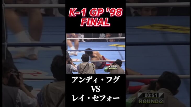 名勝負 アンディ・フグ vs レイ・セフォー K-1 GP ’98 FINAL #k1