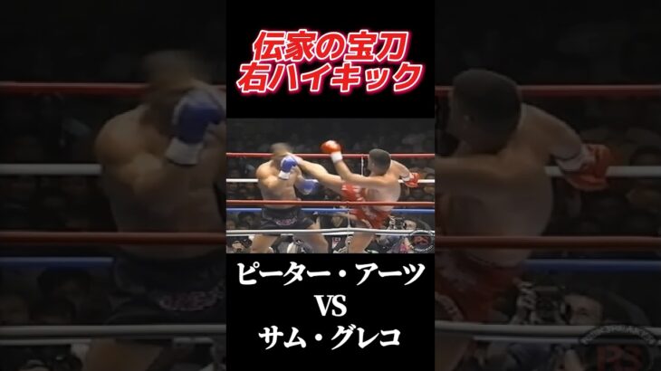 名勝負 ピーター・アーツ vs サム・グレコ K-1 DREAM ’99