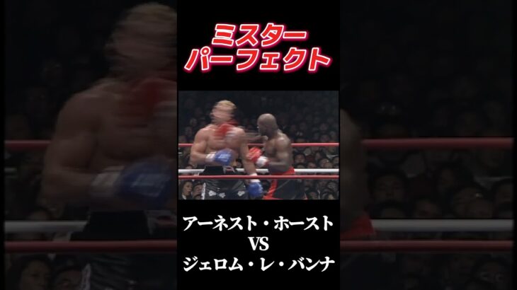 名勝負 アーネスト・ホースト vs ジェロム・レ・バンナ K-1 Grand Prix ’99 #k1  #k1wgp