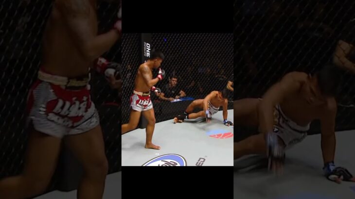 Rodtang’s Amazing Hit on knee #ufc #mma #muaytha @ONE   @ONEChampionship