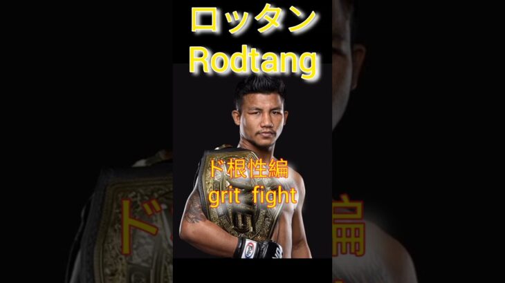 ロッタン ド根性編#onechampionship #格闘技 #ロッタン #武尊　#รถถัง