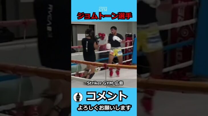 【ジョムトーン】shorts スパーリングpart13／sparring part13 #shorts #練習 #k1 #スパーリング #広島 #格闘技 #ストライカージム #ストライカージム