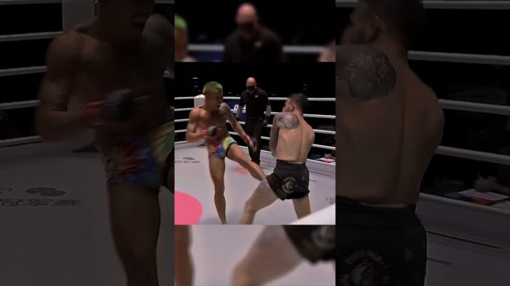 BRUTAL Leg Kicks #muaythai #onechampionship #kickboxing #mma #ufc #mmafighter #mmatraining #ufcfight