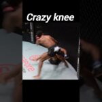 Crazy knee in mma #shorts #mma #onechampionship #combatsports