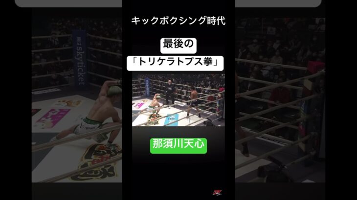 那須川天心　トリケラトプス拳！！#キックボクシング#那須川天心#rizin#格闘技#short#shorts