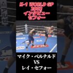 [試合後]マイク・ベルナルド vs レイ・セフォー K-1 WORLD GP 2002 #k1