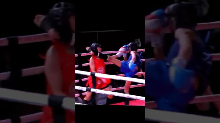 Lead kick knockdown #nakmuay #fighttechniques #knockdown #muaythai #thaiboxing #kickboxing #k1