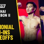 ONE 170: Tawanchai vs. Superbon II |  Ceremonial Weigh-ins & Faceoffs