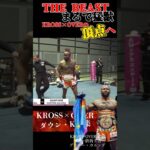 【THE BEAST】衝撃knockout！#krossover #格闘技 #kickboxing #mma #muaithay #キックボクシング