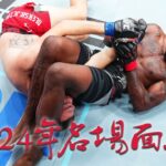 【UFC】2024年名場面集💥ベストフィニッシュ