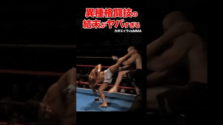 異種格闘技最強決定戦！異次元の名勝負がヤバすぎた！#shorts #異種格闘技 #ko #格闘技