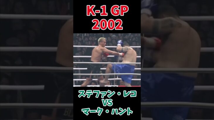 ステファン・レコ vs マーク・ハント２ K-1 WORLD GP 2002 #k1