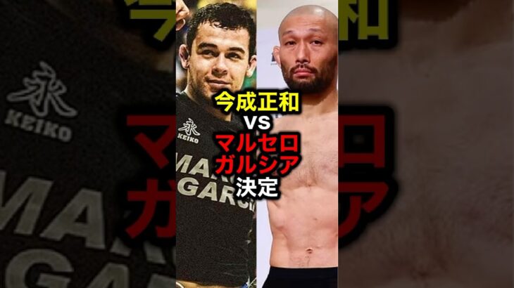 今成正和vsマルセロガルシア決定#格闘技#mma#rizin#ufc#one