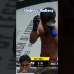 khaled vs Rodtang #ufc #mma #muaythai #boxing #onechampionship #weareone #one172 #skiingstunts