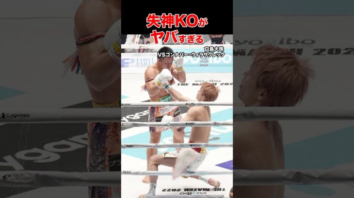 ヤバすぎる衝撃の失神KO試合 #shorts#k1 #格闘技#ko